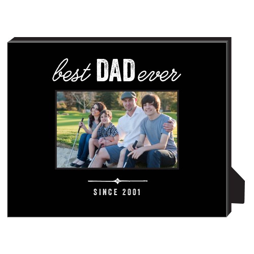 Best Ever Personalized Frame, - No photo insert, 8x10, Black