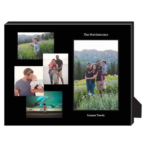 Gallery of Four Personalized Frame, - No photo insert, 8x10, Multicolor