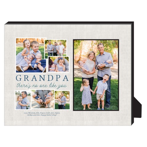 No One Like You Personalized Frame, - No photo insert, 8x10, Beige