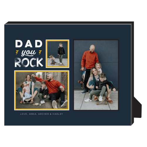 You Rock Personalized Frame, - Photo insert, 8x10, Gray
