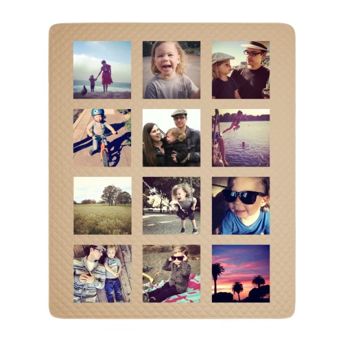 Collage Squares Photo Quilt by Shutterfly Shutterfly