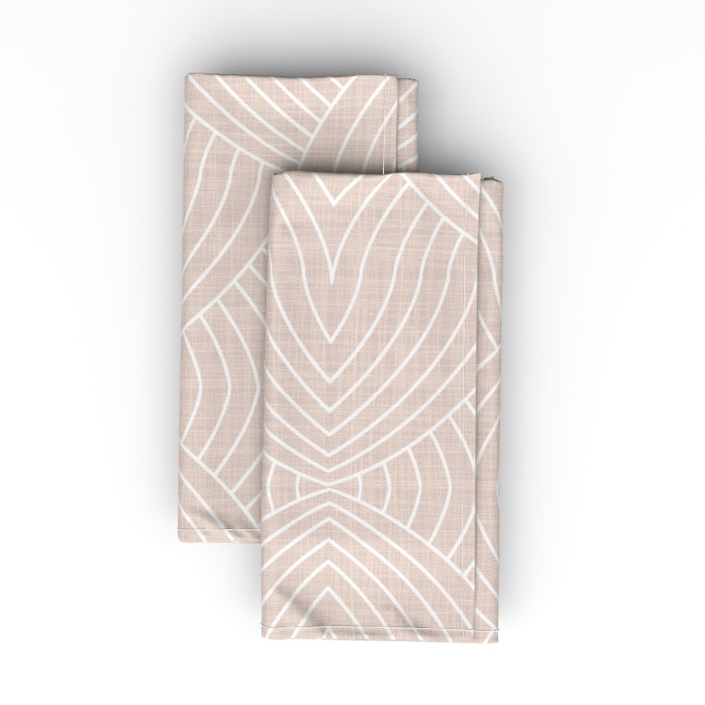 Pink Colours Linen Napkin (4 Pack)
