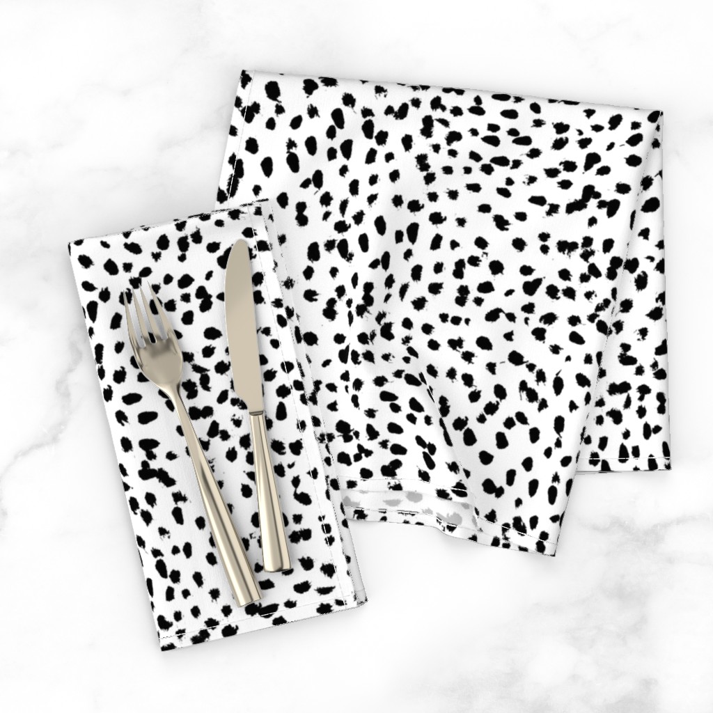 Brushstroke Painterly Dots Cloth Napkin | Shutterfly