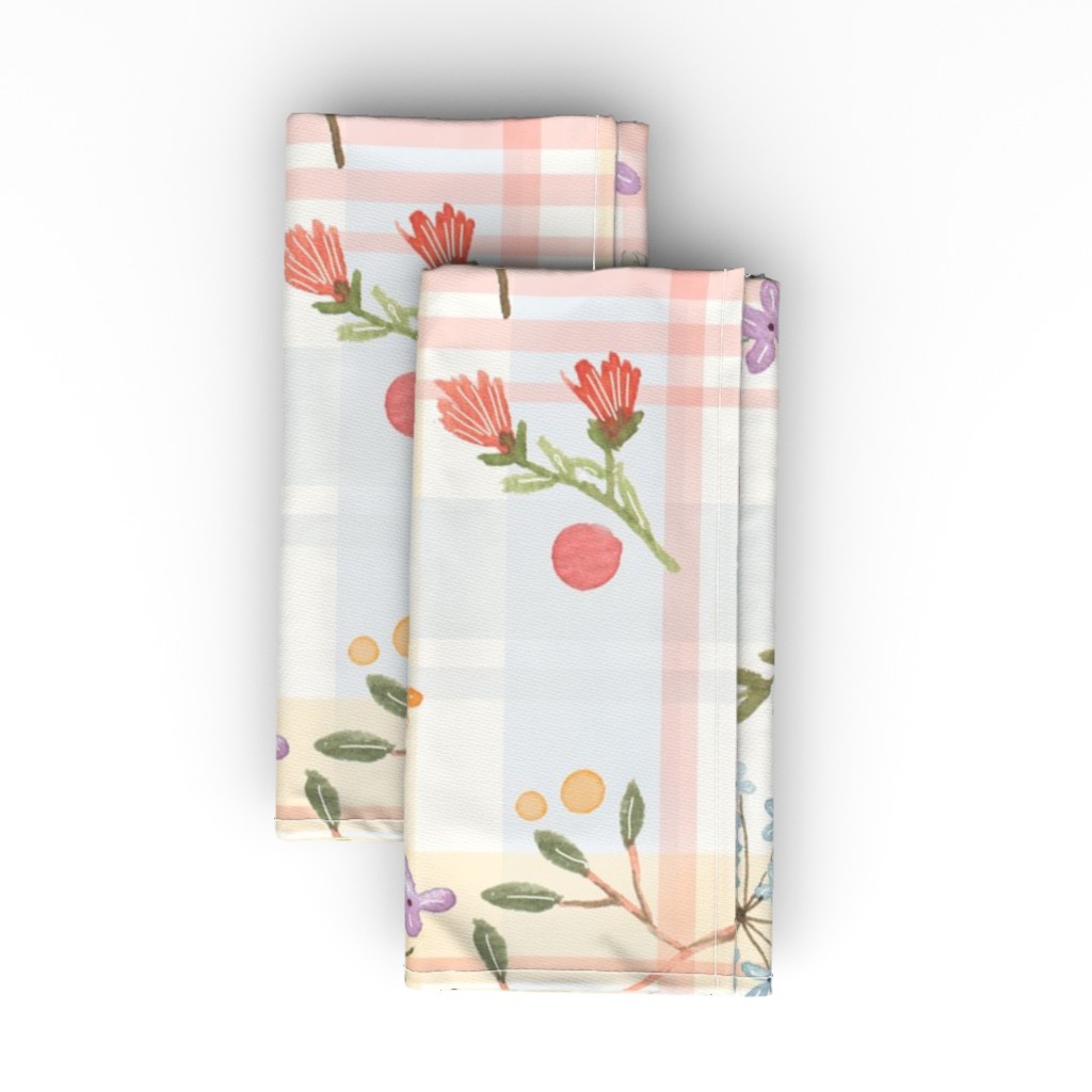 Bay Charleston Plaid Napkin Pair main image 1
