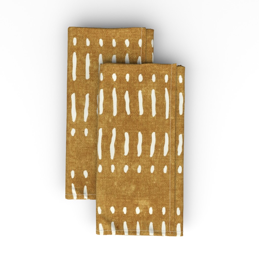 Yellow Dot Napkins