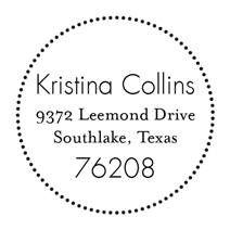 Name & Address Stamp — Self-Inking, Small - Check Depot