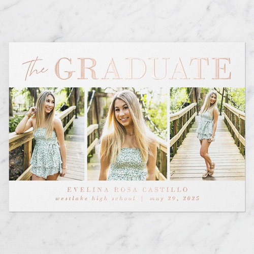 Unique Graduation Announcements
