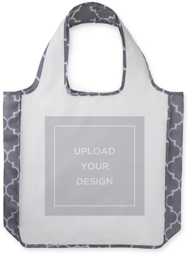 Upload Your Own Design Reusable Shopping Bag, Classic Mosaic, Multicolor