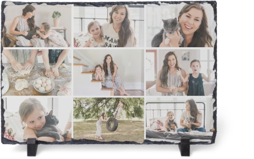 Gallery of Nine Slate Plaque, 7.5x11.5, Multicolor, multi