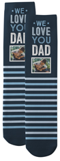 we love you dad custom socks