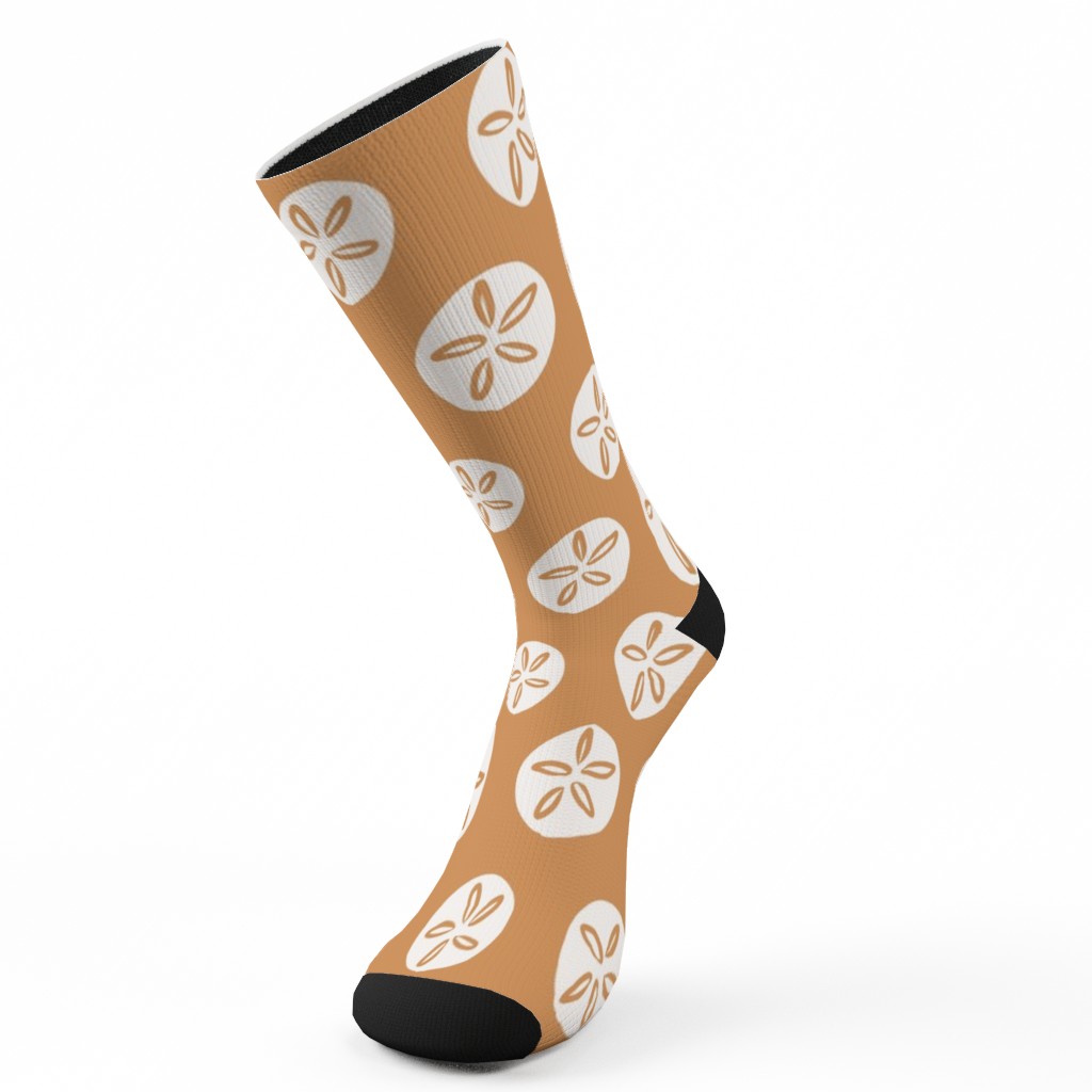 Sand Dollar Sea Shells Custom Socks | Shutterfly