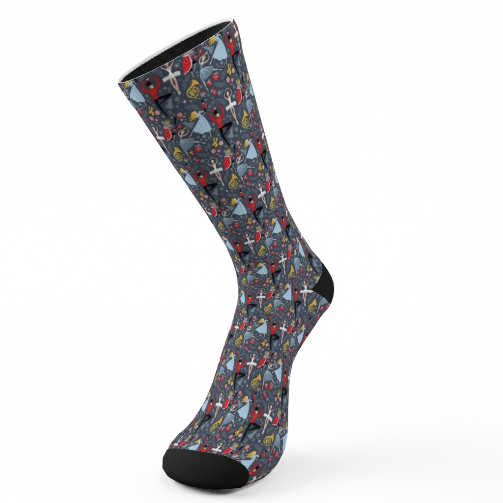 Claras Nutcracker Ballet Characters - Multi Custom Socks | Shutterfly