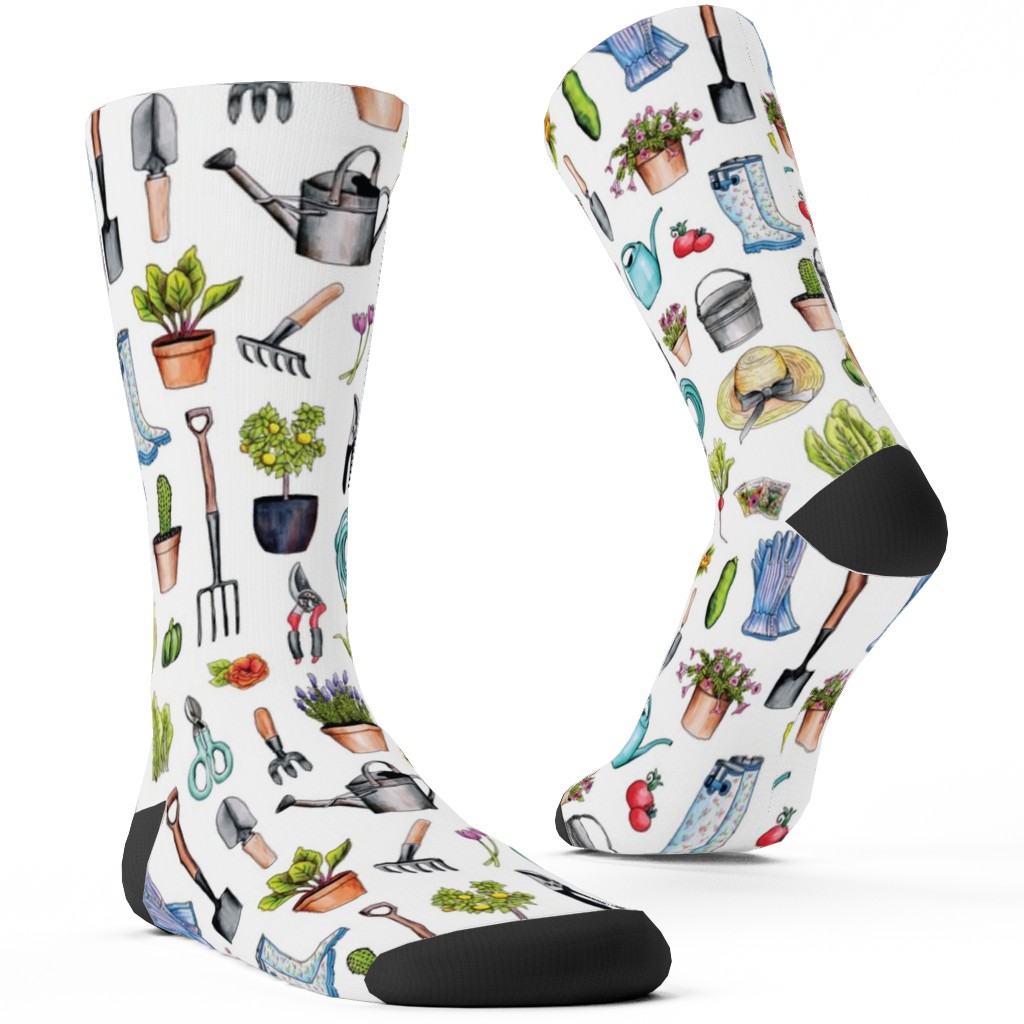 Garden Gear - Multicolor Custom Socks, Multicolor