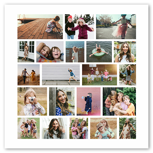 8x8 Colorful Photo Prints