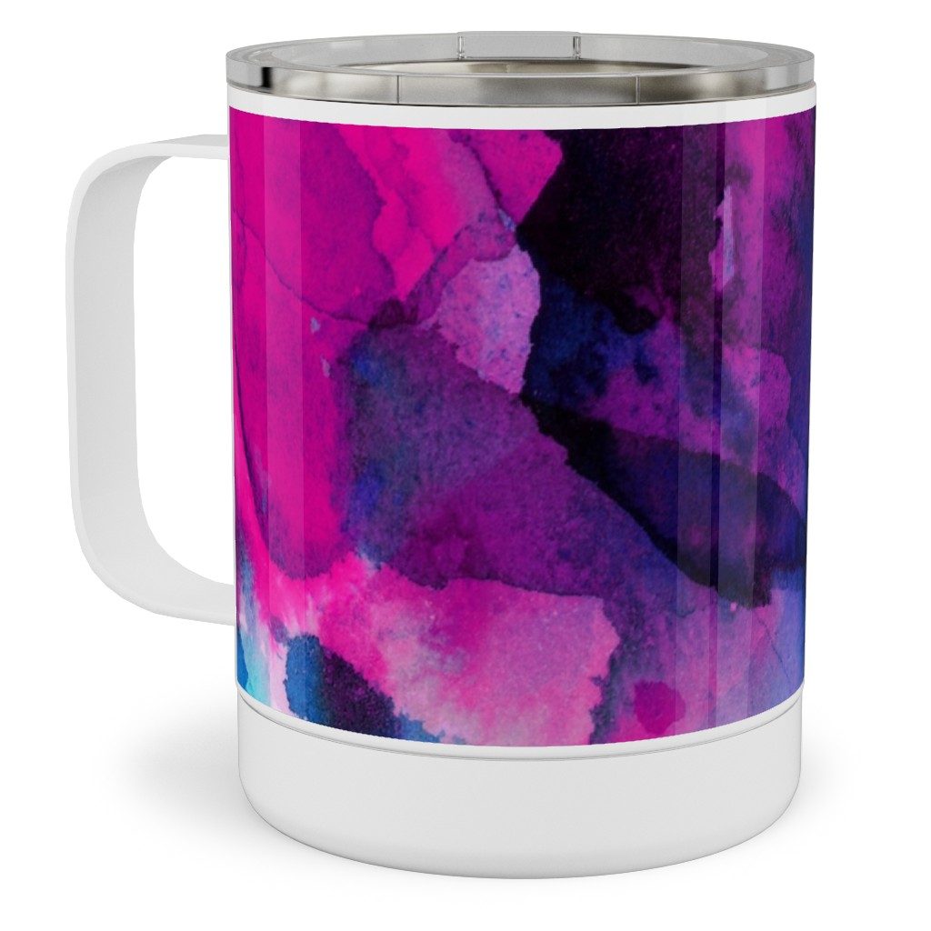 Solstice - Multi Stainless Steel Mug, 10oz, Multicolor
