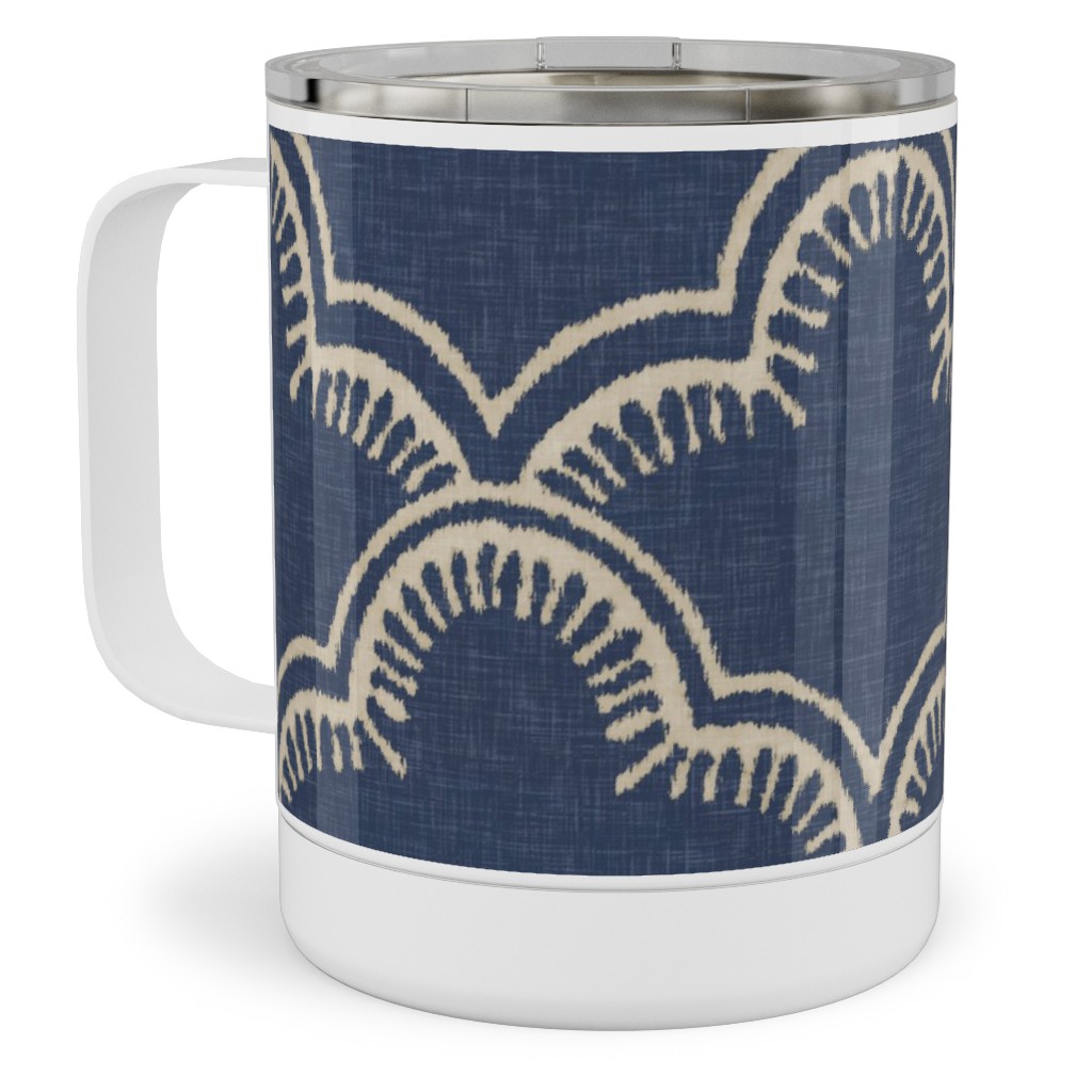 Tangier Stainless Steel Mug, 10oz, Blue