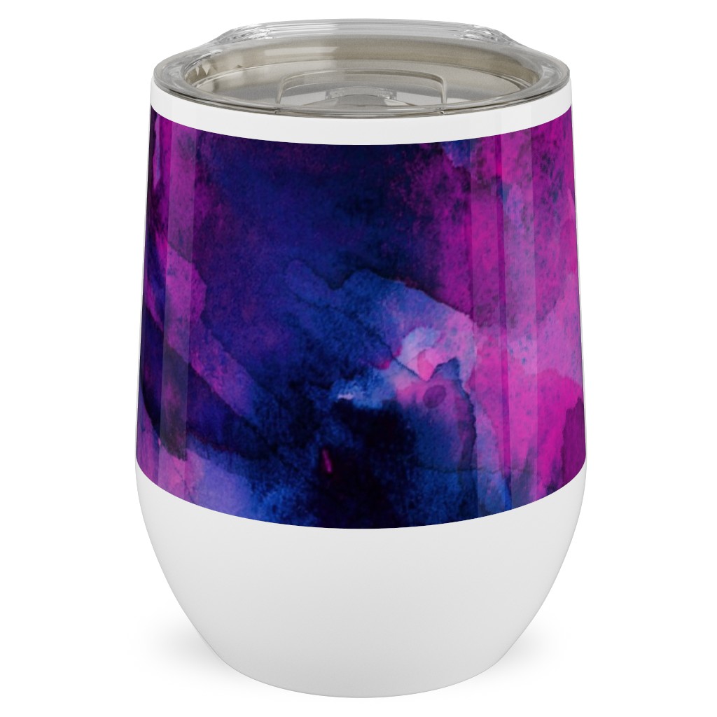 Solstice - Multi Stainless Steel Travel Tumbler, 12oz, Multicolor