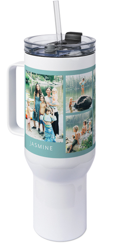 Gallery of Six 40oz Tumbler with Handle, 40oz, Multicolor, multi