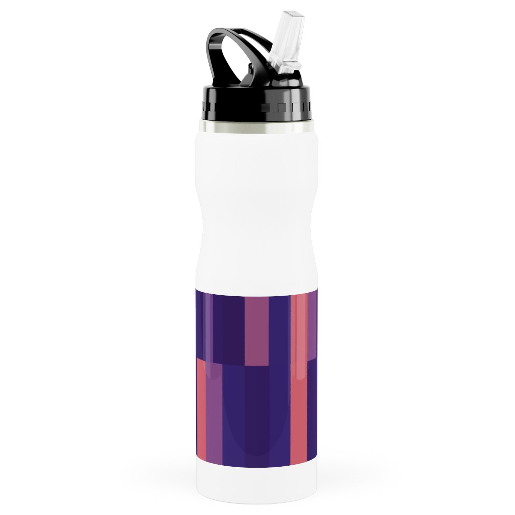 Purple Water Bottles