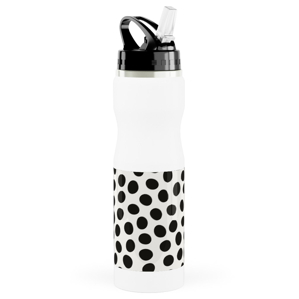 Black And White Water Bottles