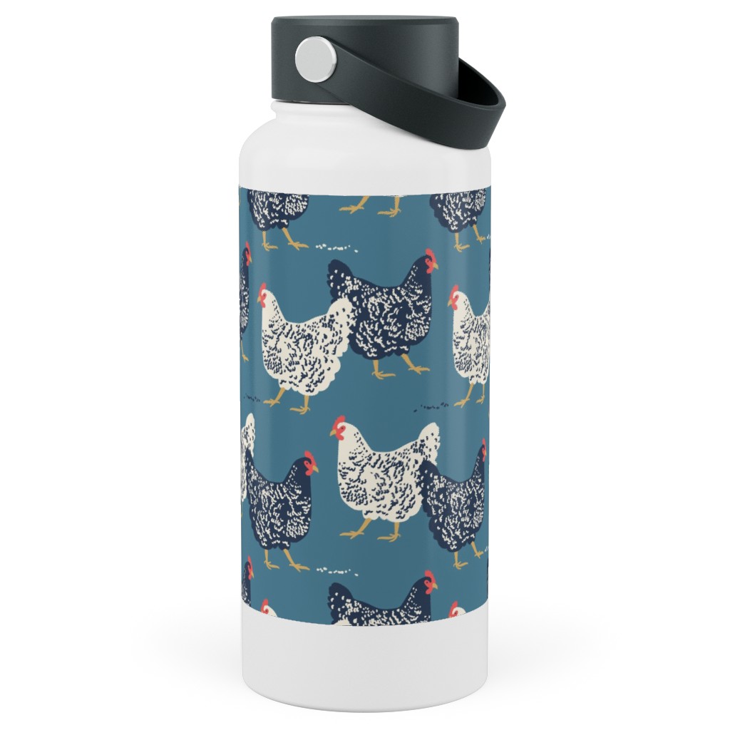 Farmhouse-Themed Water Bottles
