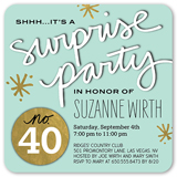 splendid surprise birthday invitation 5x5 flat