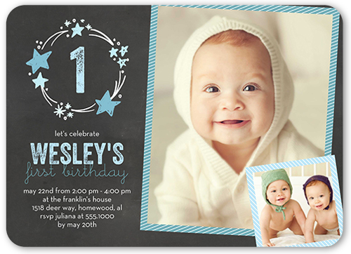 1St Birthday Invitation Card For Baby Boy 8