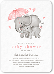 classic baby shower invitations