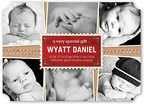 shutterfly christmas birth announcements