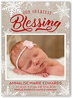 happy new year birth announcement