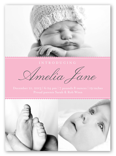 shutterfly twin birth announcements