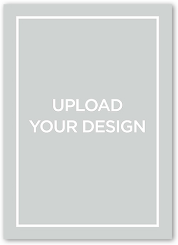 Upload Your Own Design Graduation Announcement, White, Matte, Signature Smooth Cardstock, Square