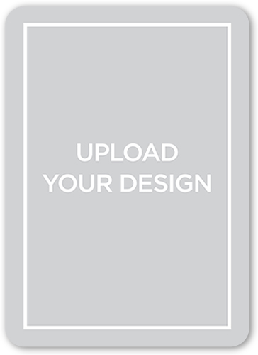 Upload Your Own Design Save The Date, Rounded Corners