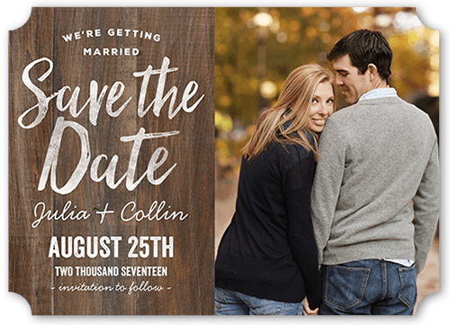 Getting Married Save The Date