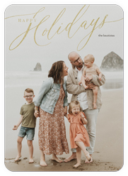 Foil Holiday Header