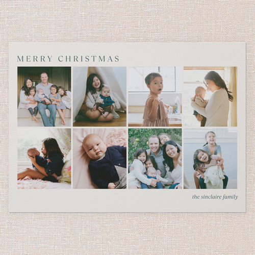 Heritage Frame Holiday Card, Beige, 5x7 Flat, Christmas, Standard Smooth Cardstock, Square, Cream
