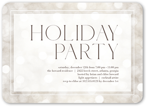 Invitations For Holiday Party