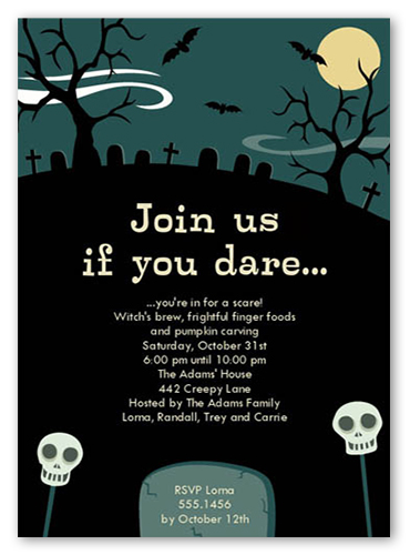 Invitations For Halloween 6