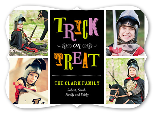 Halloween Love Halloween Card, Black, Pearl Shimmer Cardstock, Bracket