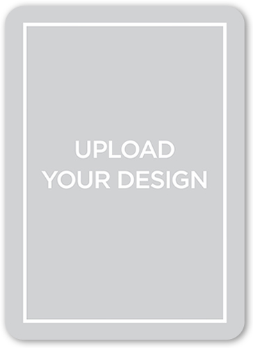 Upload Your Own Design Communion Invitation, White, Standard Smooth Cardstock, Rounded