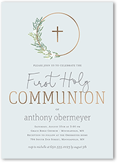 first communion invitations for twins