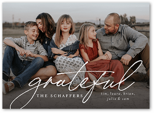 Elegant Thanksgiving Cards