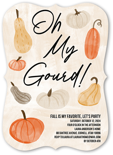 Fall Invitations