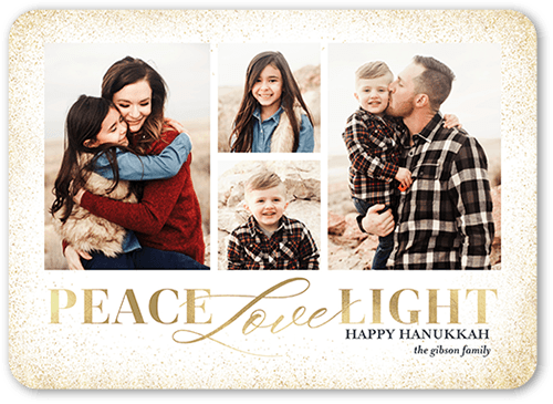 Personalized Hanukkah Photo Cards