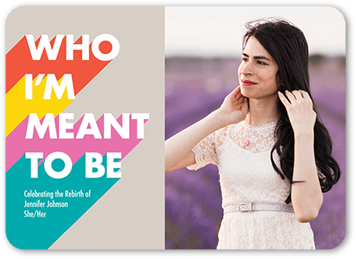 Momentous Moment Pride Month Greeting Card, Beige, 5x7 Flat, Standard Smooth Cardstock, Rounded, Sandstone