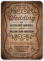 country wedding invitations