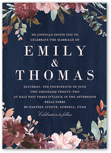 High Quality Invitations