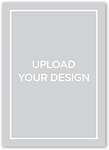Upload Your Own Design Custom Greeting Card, White, Matte, Signature Smooth Cardstock, Square