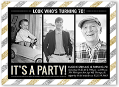 70th birthday celebration ideas for dad