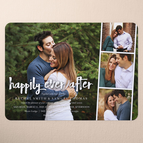 Black Wedding Cards